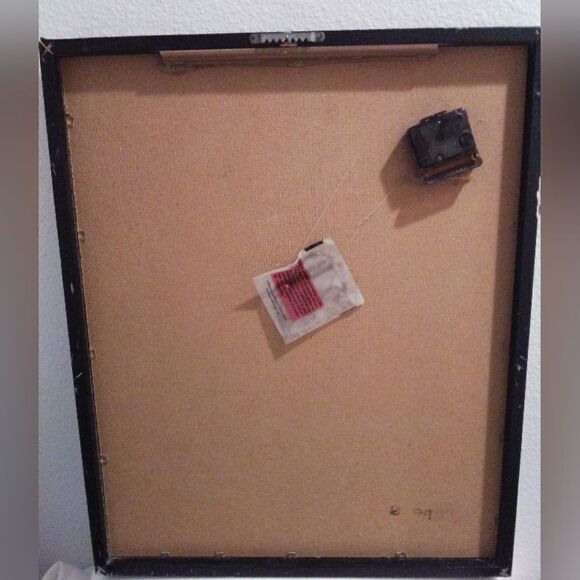 Vintage Peregrine Falcon Artwork with Clock by Michael B. Shawdy” - Picture 6 of 9